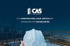 Com três novos lançamentos, CAS Empreendimentos segue sua longa trajetória agora também em Balneário Piçarras