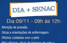 Dia + Senac traz atividades gratuitas para toda família em Rio do Sul
